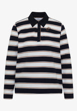 Load image into Gallery viewer, Cecil Striped Polo Shirt 325892
