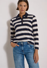 Load image into Gallery viewer, Cecil Striped Polo Shirt 325892
