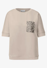 Load image into Gallery viewer, Street One Silk Look Top With Printed Pockets 324569
