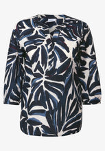 Load image into Gallery viewer, Cecil Patterned Tunic 345903 Colour- Urban Dark Blue
