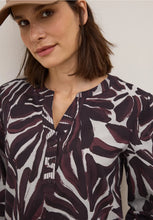 Load image into Gallery viewer, Cecil Patterned Tunic 345903 Colour- Mulberry Red
