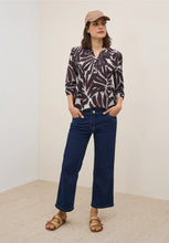 Load image into Gallery viewer, Cecil Patterned Tunic 345903 Colour- Mulberry Red
