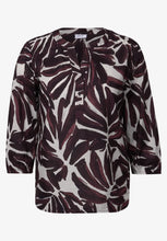 Load image into Gallery viewer, Cecil Patterned Tunic 345903 Colour- Mulberry Red
