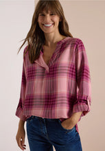 Load image into Gallery viewer, Cecil Check Blouse 346924
