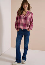 Load image into Gallery viewer, Cecil Check Blouse 346924
