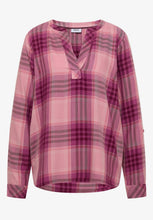 Load image into Gallery viewer, Cecil Check Blouse 346924
