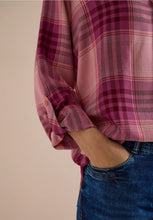 Load image into Gallery viewer, Cecil Check Blouse 346924
