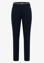 Load image into Gallery viewer, Cecil Navy Tracey Trousers 380806/15512
