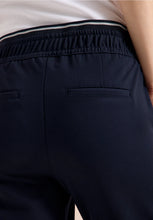 Load image into Gallery viewer, Cecil Navy Tracey Trousers 380806/15512
