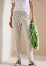 Load image into Gallery viewer, Cecil Beige Tracey Trousers 380806/17472
