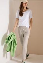 Load image into Gallery viewer, Cecil Beige Tracey Trousers 380806/17472
