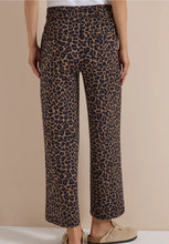 Load image into Gallery viewer, Cecil Mocha Leopard Print Trousers 381392/37766
