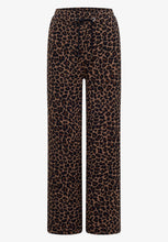 Load image into Gallery viewer, Cecil Mocha Leopard Print Trousers 381392/37766
