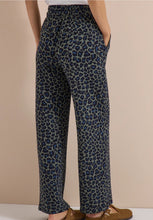 Load image into Gallery viewer, Cecil Olive Green Leopard Print Trousers 381392/37798
