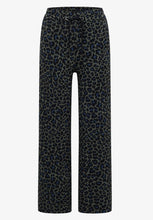 Load image into Gallery viewer, Cecil Olive Green Leopard Print Trousers 381392/37798

