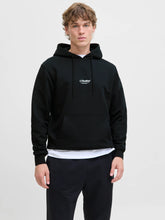 Load image into Gallery viewer, Jack &amp; Jones Black Hoodie 12278789
