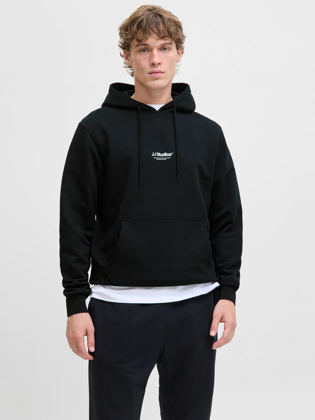 Jack & Jones Black Hoodie 12278789