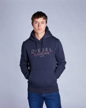Load image into Gallery viewer, Diesel Don Hoodie salute navy
