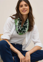 Load image into Gallery viewer, Cecil Patterned Looped Scarf 572876 Colour- Ink Green

