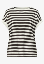 Load image into Gallery viewer, Street One Stripped T-Shirt 325059
