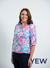 Load image into Gallery viewer, V neck yew top 14153.
