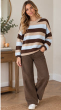 Load image into Gallery viewer, Annabel Striped Knit  CX1091
