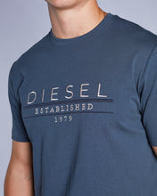 Load image into Gallery viewer, Diesel  Duncan Tee Petrol Blue T-shirt T25556MO
