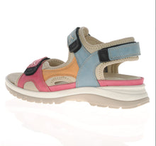 Load image into Gallery viewer, Waldlaufer Ladies Multi-Colour Sandals 769004
