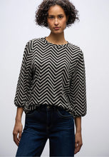 Load image into Gallery viewer, Street One Patterened Jacquard Shirt 324270
