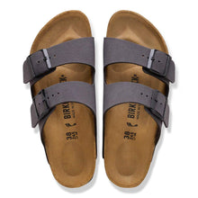 Load image into Gallery viewer, Birkenstock Arizona BS Velvet Grey/Black Buckles 1032023
