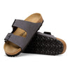 Birkenstock Arizona BS Velvet Grey/Black Buckles 1032023