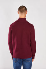 Load image into Gallery viewer, Diesel Fig Marl Half Zip Sweater K24547MB
