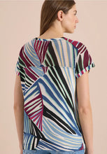 Load image into Gallery viewer, Cecil mesh insert T shirt 325300
