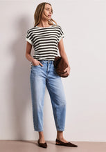 Load image into Gallery viewer, Street One Stripped T-Shirt 325059
