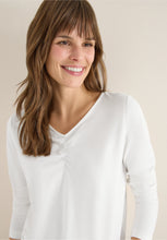Load image into Gallery viewer, Cecil Basic shirt with ruching detail 324253
