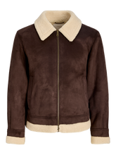 Load image into Gallery viewer, Jack &amp; Jones Chocolate Brown Jacket 12294801
