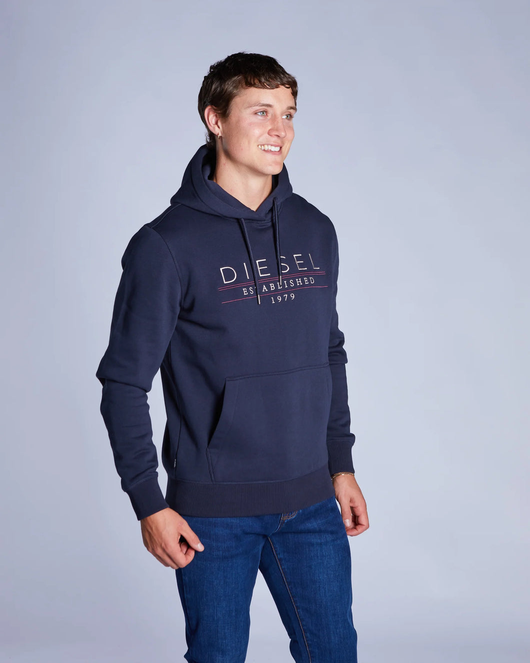 Diesel Don Hoodie salute navy