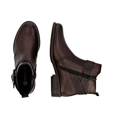 Load image into Gallery viewer, Remonte Ladies Brown Boots D0F81-25
