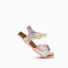 Load image into Gallery viewer, Pablosky girls pink glitter sandals 439551
