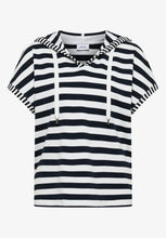 Load image into Gallery viewer, Cecil Striped Hoody Top 325049
