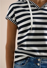 Load image into Gallery viewer, Cecil Striped Hoody Top 325049
