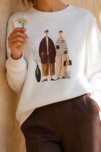 Load image into Gallery viewer, Grace White Printed Jumper
