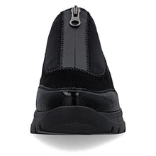 Load image into Gallery viewer, Remonte Ladies Black Front Zip Shoe D2V01-04
