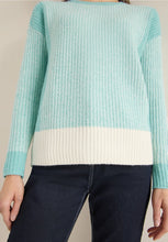 Load image into Gallery viewer, Cecil cosy Movieline sweater (Duckegg blue)
