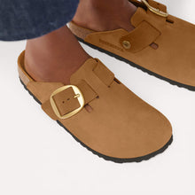 Load image into Gallery viewer, Birkenstock Mink Tonal Leather Clog 1032972
