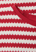 Load image into Gallery viewer, Street One Red/White Top 324781
