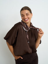 Load image into Gallery viewer, Amy  Chocolate Brown Top
