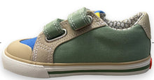 Load image into Gallery viewer, Pablosky green canvas trainers 975030
