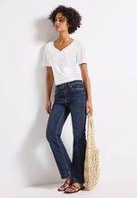 Load image into Gallery viewer, Street One Bootcut Jeans 379185 Colour- Dark Blue
