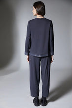 Load image into Gallery viewer, Peruzzi Taffeta Trim Top w25144
